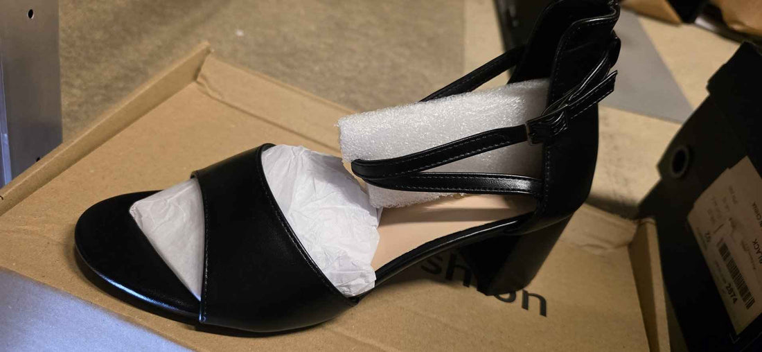 Heeled Ankle strap Sandals (Size 7)