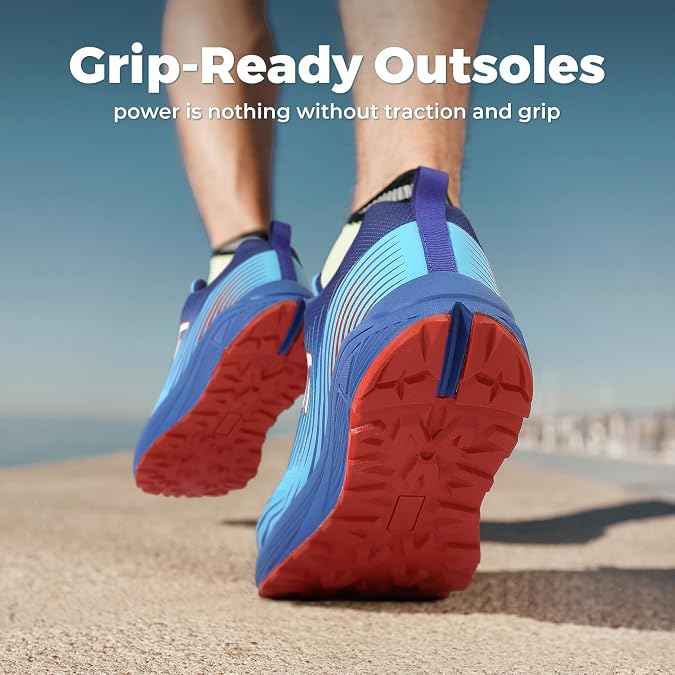 FitVille Wide Fit Mens Trail Running Shoes Breathable Hiking Trekking Trainers Arch Support Walking Shoes