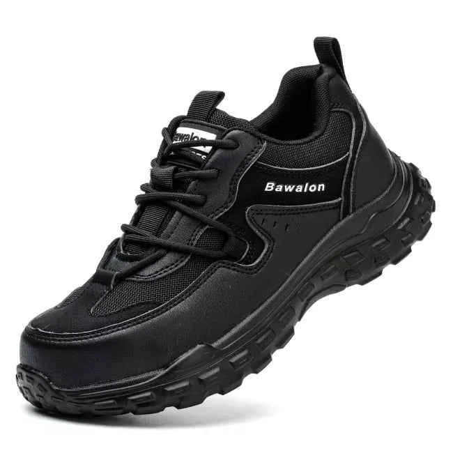 Nasogetch Bowalon Safety Trainers for Men and Woman, Lightweight Steel Toe Cap Trainers
