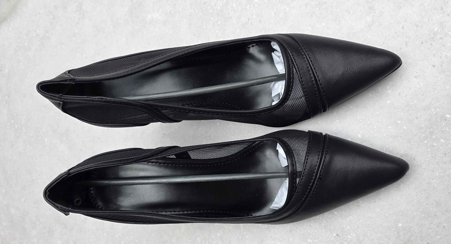 Womens Transparent Heels Stiletto High Heels Pointed Cap Toe Court Shoes Slip-on Pumps Clear Dress Shoes 4 Inch Patent Leather