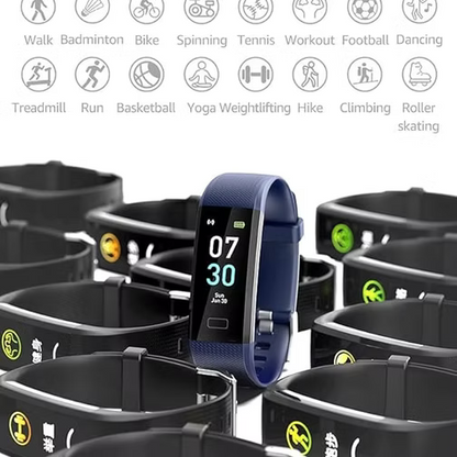 Activity Tracker Fitness Trackers Smart Watch with Body Temperature Heart Rate B