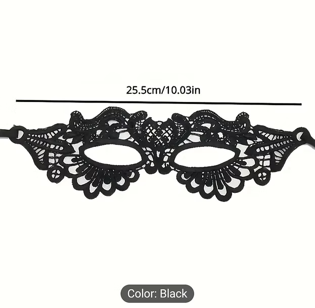 Black Sexy Lace Mask Eye Mask Half-face Masks For Carnival Dancing