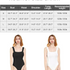 KOEMCY Bodysuit for Women Sexy Square Neck Shapewear Bodysuit Tank Top Slim Fit