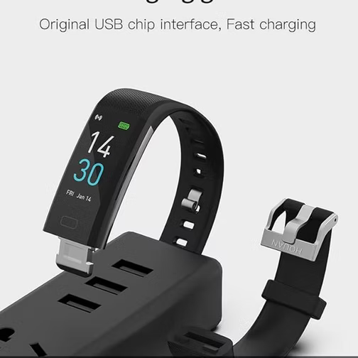 Activity Tracker Fitness Trackers Smart Watch with Body Temperature Heart Rate B