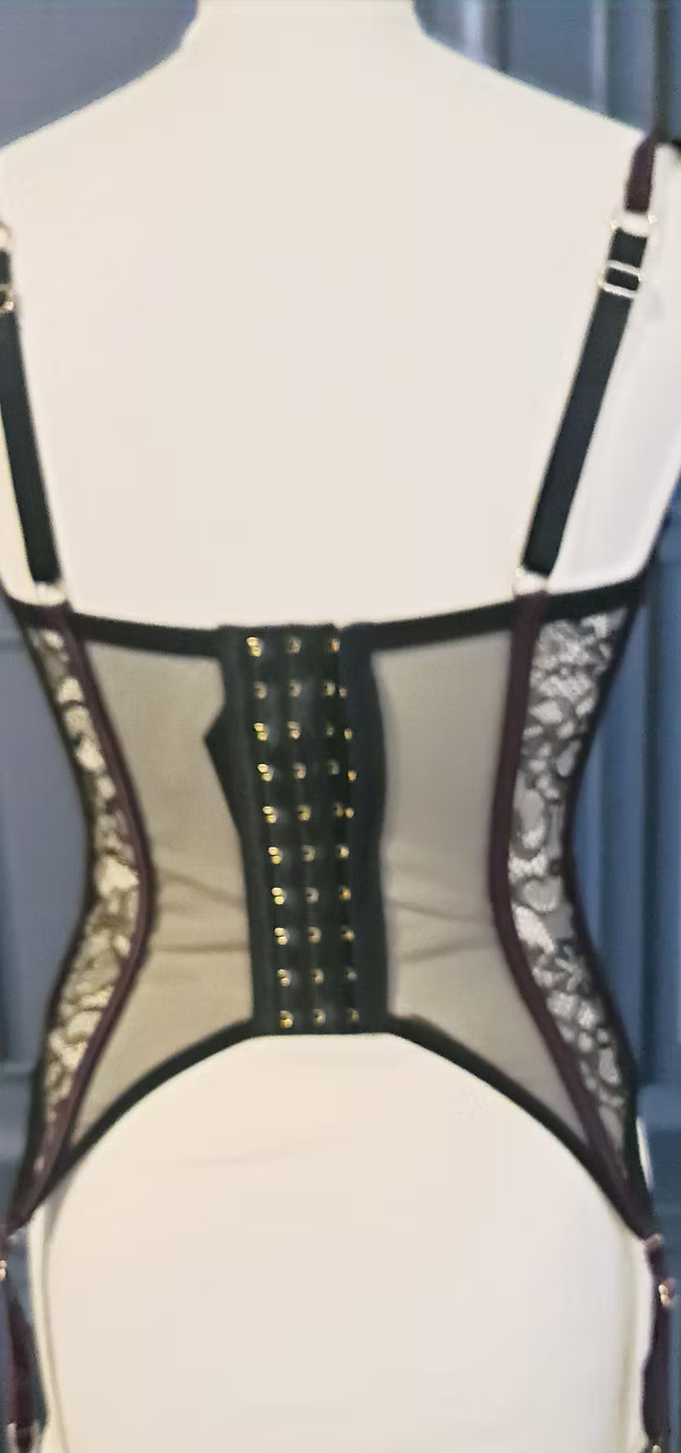 Ann Summers Suspense Underwired Body - Black