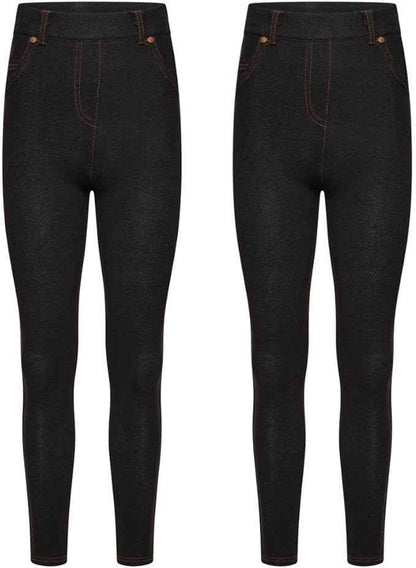 Leggings Kids Girls Cotton Warm Soft Stretchy Leggings