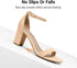 Womens Sandals Block Heel Ladies Sandals Mid Heel Chunky Strappy Open Toe Party Shoes Bridal Wedding Shoes Evening Dress