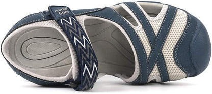 Womens Hiking Sandals Closed Toe Athletic Walking Shoes