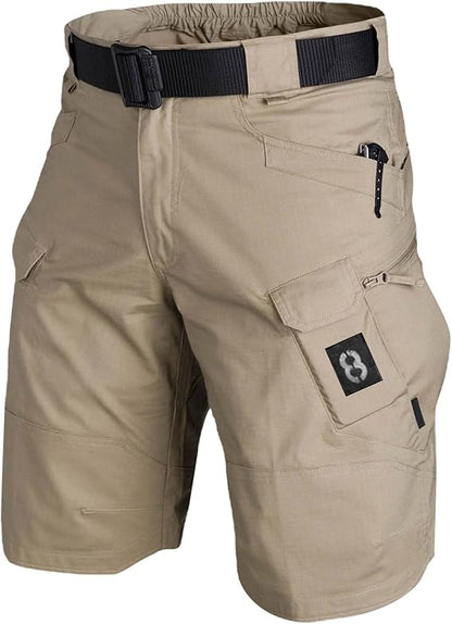 Lightweight Cargo Shorts for Men Waterproof Utility Work Shorts with Multi-Pockets