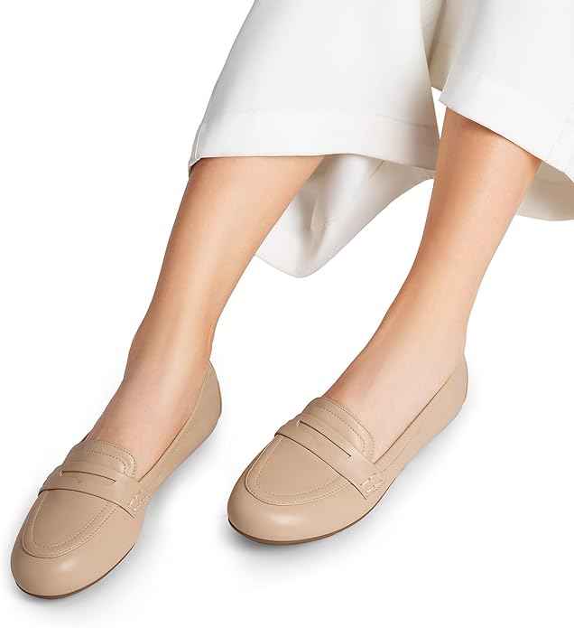 DREAM PAIRS Womens Slip on Fashion Wokr Dress Loafers