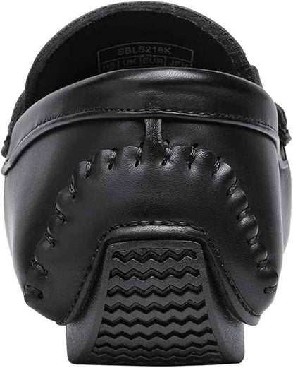 Bruno Marc Boys Leather Slip-On Loafers Dress Shoes for Kids, Lightweight Breathable School Shoes for Back to School, Comfort Fit Casual &amp; Formal