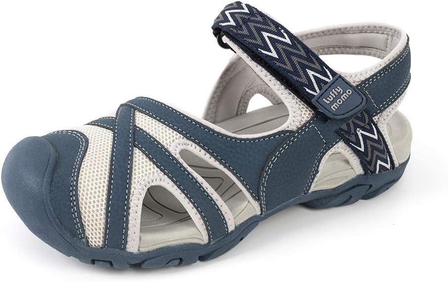 Womens Hiking Sandals Closed Toe Athletic Walking Shoes