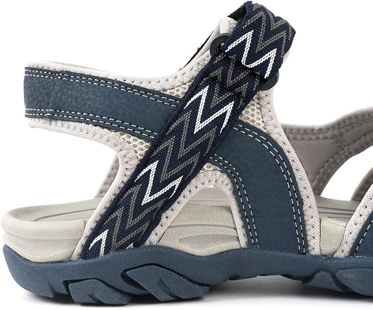 Womens Hiking Sandals Closed Toe Athletic Walking Shoes