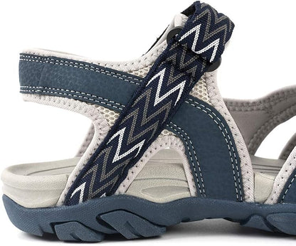 Womens Hiking Sandals Closed Toe Athletic Walking Shoes