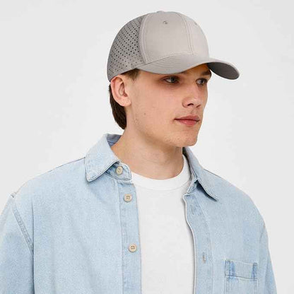 Baseball Cap for Women and Men Summer Sports Cap with Ventilation Holes Running Cap Wide Brim Baseball Cap for Adults