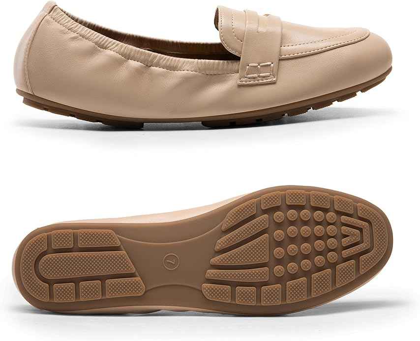 DREAM PAIRS Womens Slip on Fashion Wokr Dress Loafers