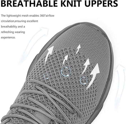 Women Running Shoes Trainers Breathable Walking Sneakers Non Slip Tennis Comfortable Lightweight Shoes Athletic Jogging Sneakers for Ladies