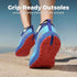 FitVille Wide Fit Mens Trail Running Shoes Breathable Hiking Trekking Trainers Arch Support Walking Shoes
