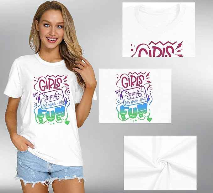 80s T Shirts Women Retro Vintage 80s&