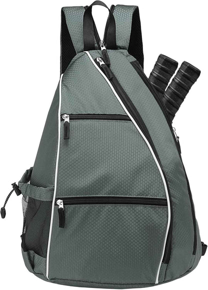 Pickleball Sling Bags 32L Convertible Reversible Paddle Rackets Bag Lightweight Casual Pack for Men Women Ladies