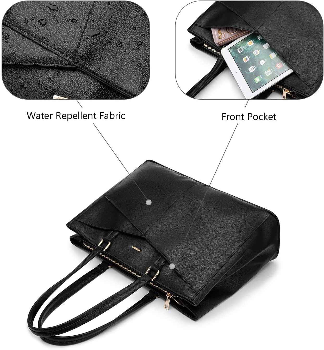LOVEVOOK Laptop Bags for Women Tote Bag