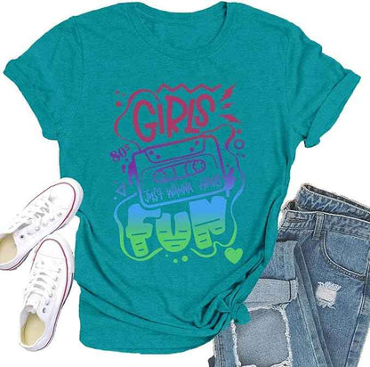 80s T Shirts Women Retro Vintage 80s&