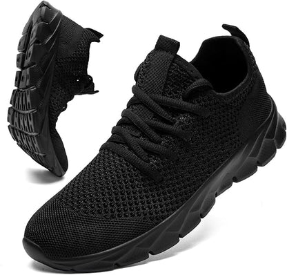 Mens Trainers Breathable Lightweight Non-Slip Running Shoes