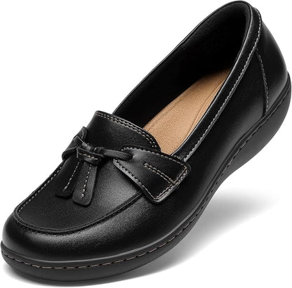 DREAM PAIRS Women Comfort Business Casual Dressy Loafers