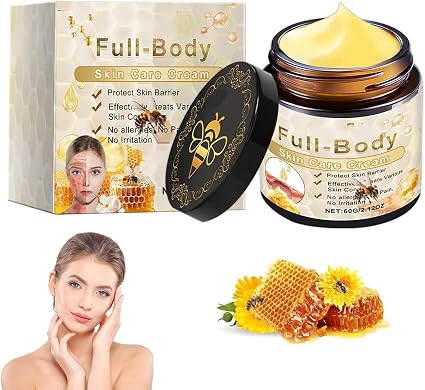 Bee Venom Skin Treatment Cream 60G, Wrinkle Removal Cream for All Skin Types