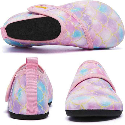 Racqua Toddler Kids Water Shoes Lightweight Swim Shoes Quick Dry Aqua Shoes Beach Pool for Boys Girls