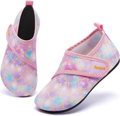 Racqua Toddler Kids Water Shoes Lightweight Swim Shoes Quick Dry Aqua Shoes Beach Pool for Boys Girls