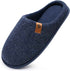 ONCAI Mens Slippers Memory Foam Slippers Slip On Warm Fluffy House Indoor/Outdoor Shoes With Non-Slip Sole (Size 13))