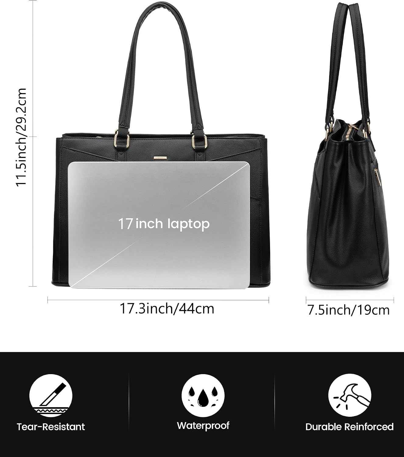 LOVEVOOK Laptop Bags for Women Tote Bag