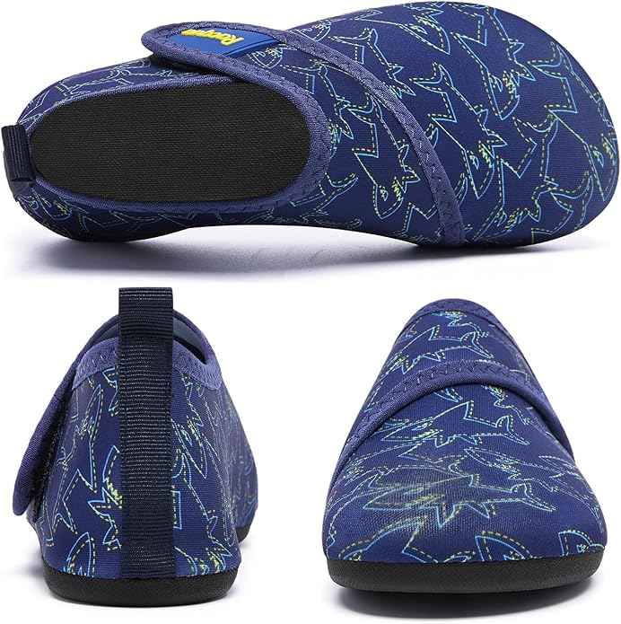 Racqua Toddler Kids Water Shoes Lightweight Swim Shoes Quick Dry Aqua Shoes Beach Pool for Boys Girls