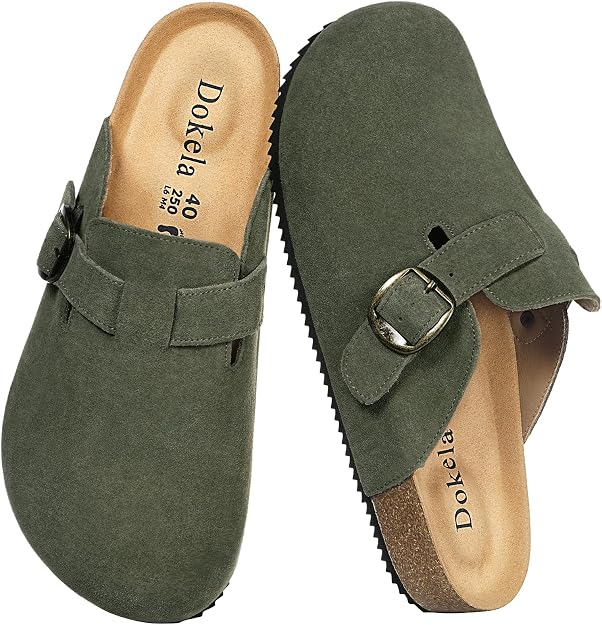 LANGDU Mens Womens Clogs Mules Sandals