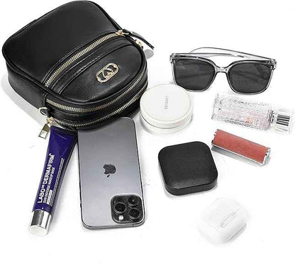 FULEI Small Crossbody Bags for Women Lightweight Cell Phone Bag Mini Handbag with Adjustable Shoulder Strap &amp; Zip Pockets | Small