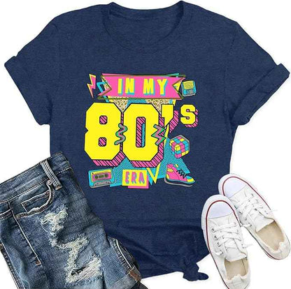 80s T Shirts Women Retro Vintage 80s&