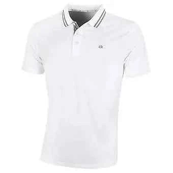 Calvin Klein Golf Mens Madison Lightweight Breathable Polo Shirt (Small)
