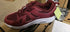 AOV WOMANS ARCH SUPPORT RED TRAINERS (SIZE 7)