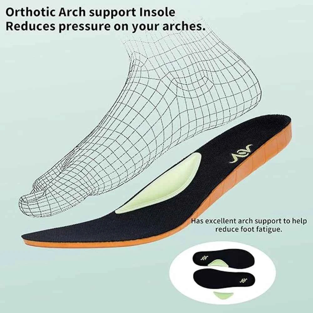 GOOBON Womens Walking Shoes with Arch Support Trainers