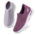 Womens Slip on Walking Shoes Mesh Breathable Lightweight Orthopedic Casual Shoes